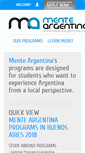 Mobile Screenshot of menteargentina.com